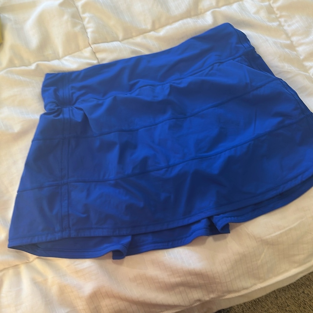 Royal blue lulu skirt